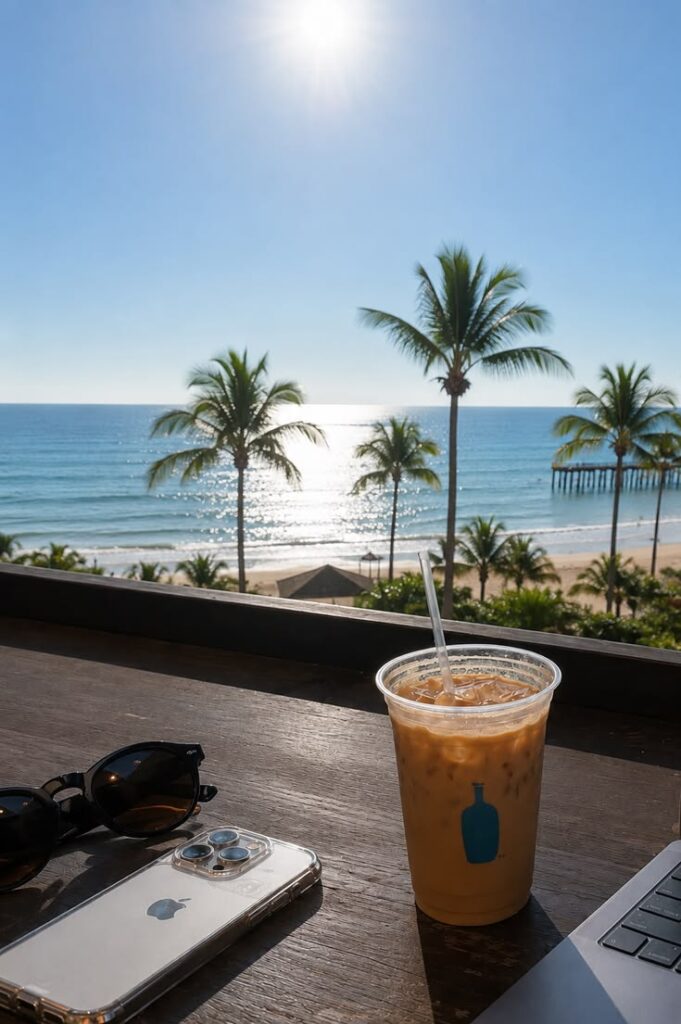 how to take a working vacation without stress